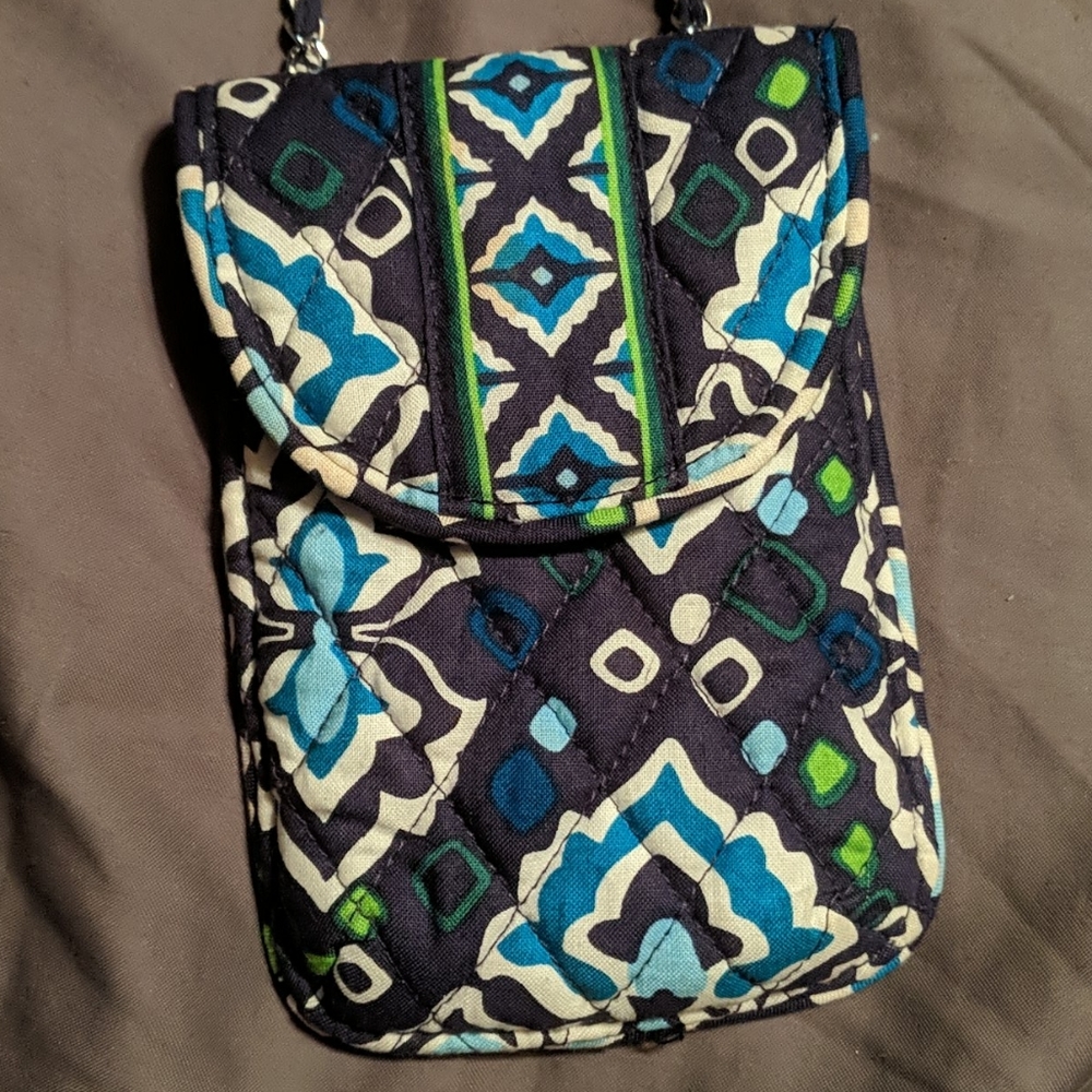 Vera Bradley crossbody cell phone bag